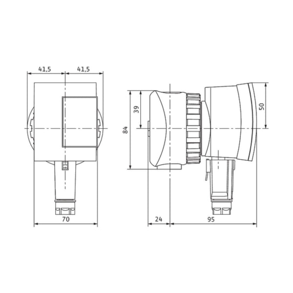 Käyttövesipumppu WILO STAR-Z NOVA 15 1-V 4623243