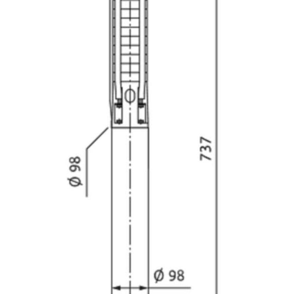 Pumppupaketti Porakaivo Wilo Twi 4.01-14 Rst 30-50 1-V [4758103]