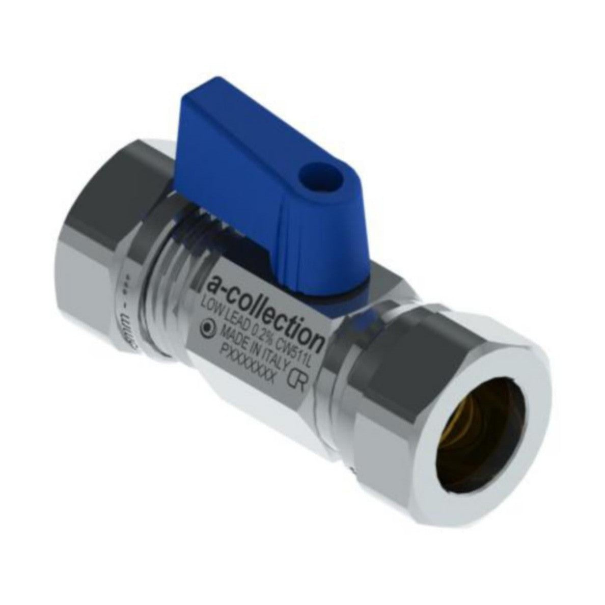 Kuulasulkuventtiili Pus 10X10 Mm Kromi [6580452] |