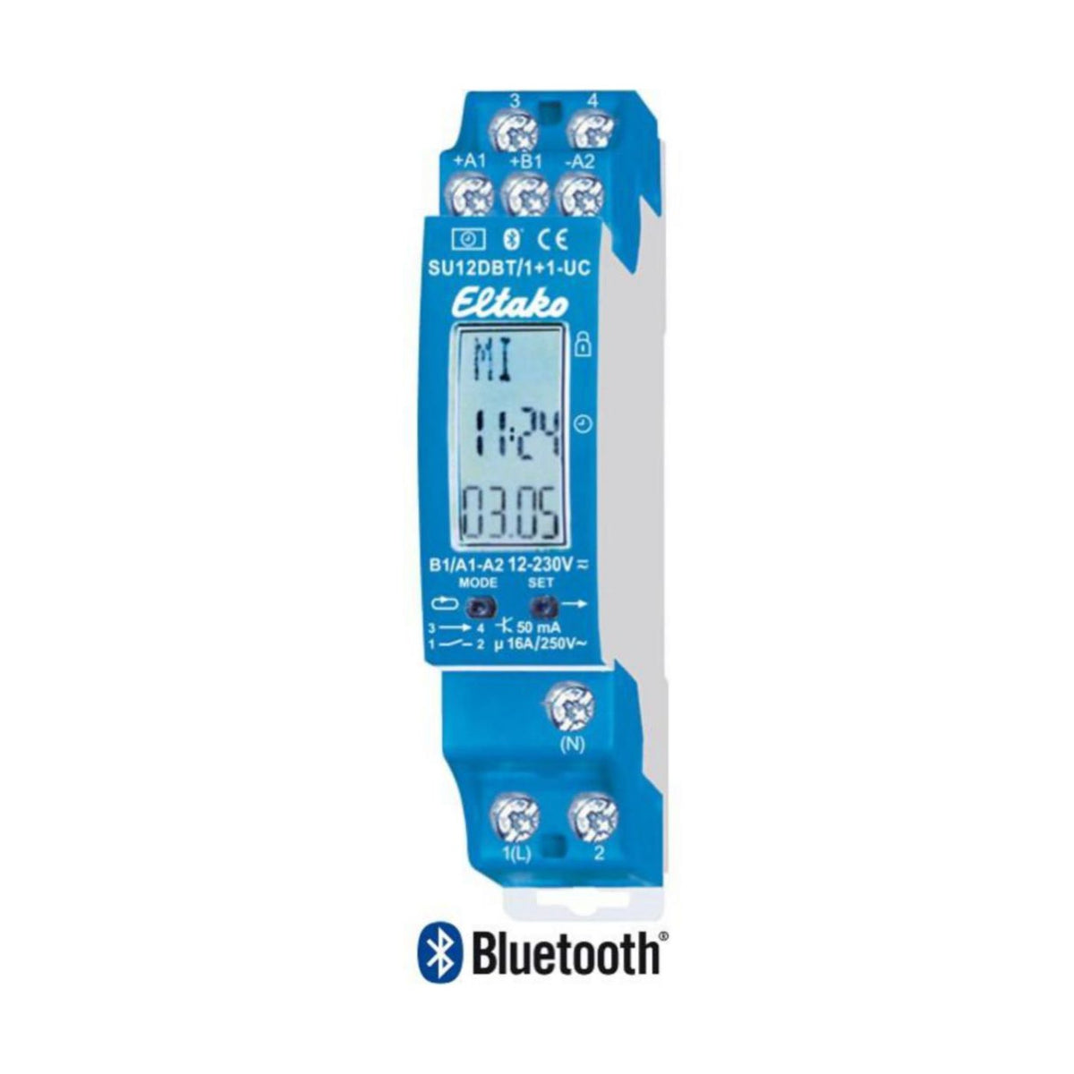 Kellokytkin Digitaalinen Su12Dbt/1+1 - Uc [2616911] |