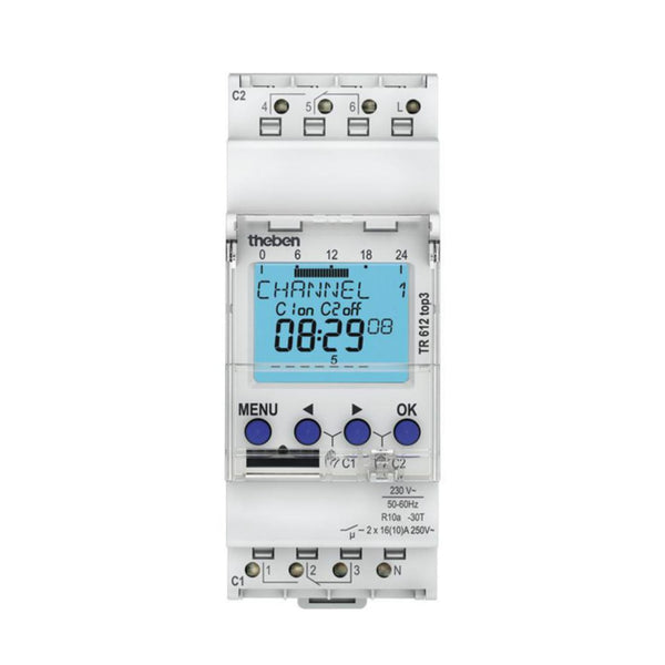 Kellokytkin Digitaaline Theben Tr 612 Top3 [2606613] |