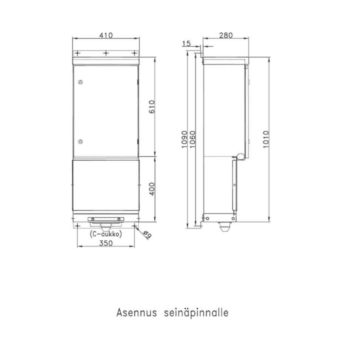 Pistorasiakeskus Pjx Pistorasiajakokaappiin [3434511] |