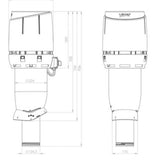 Huippuimuri Vilpe ECo125P/700 Flow ruskea 7820301