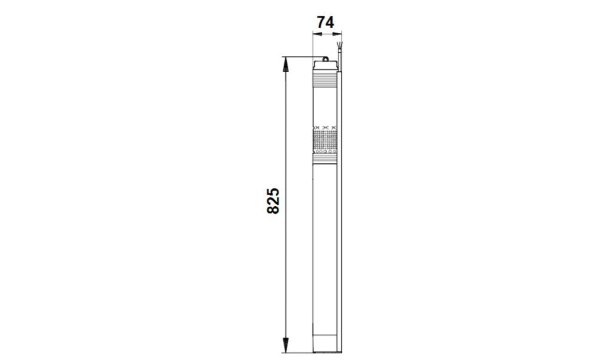 Porakaivopumppu Grundfos SQE 2-85 + 80 M 3" [4762529]