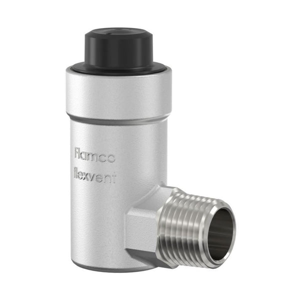Autom.Ilmanpoistin Flamco Kulmamalli Flexvent H 1/2" Niklattu [4162233] |