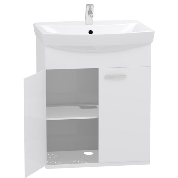 Allaskaappi V2410 Polaria Carina 500 valkoinen [6045122]