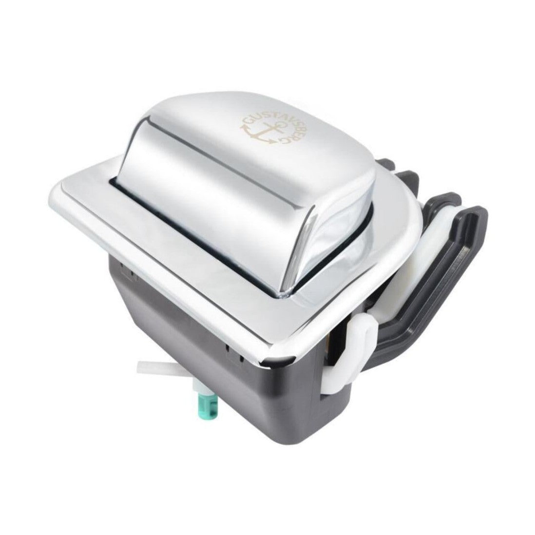 WC - huuhtelupainike Gustavsberg Nautic 1 - huuhtelu, täydellinen, kromi [5732005] |