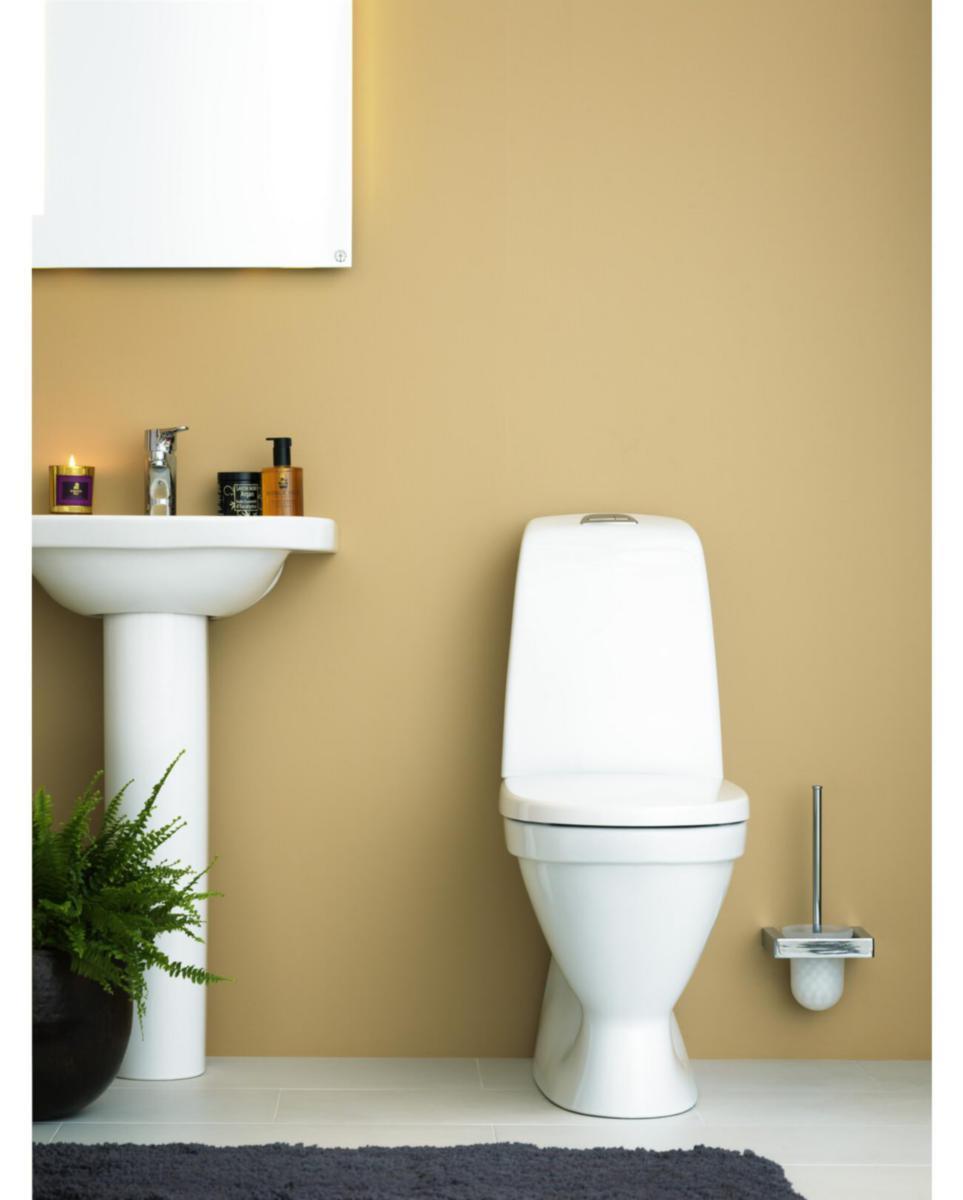 WC-laite Gustavsberg Nautic 1510 2-huuhtelu, kanneton, Hygienic Flush, P-lukko