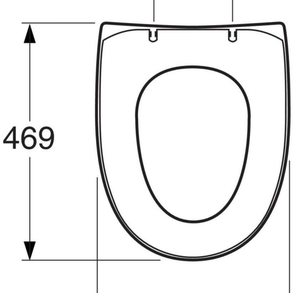 WC-istuinkansi Gustavsberg Nautic SlimSeat SC/QR VALK. [5712106]
