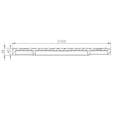 Päällyskannet ulefos 600 mm Päällyskansi pyöreä A15 NV60252 [3322050]