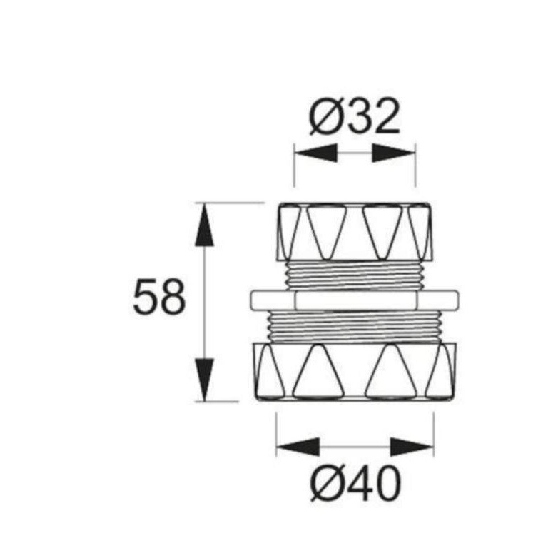 Kierreliitin Purus Pp 40X32 Mm 10 kpl [2486803] |