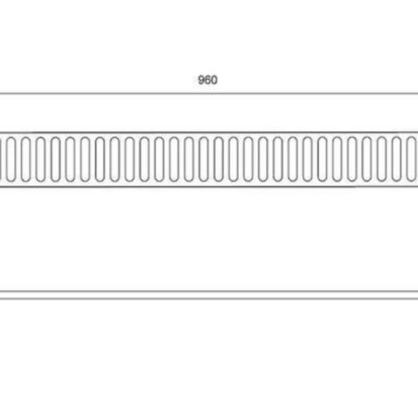 Ritilä Unidrain ClassicLine 1602 Column 1000 MM [3307586]
