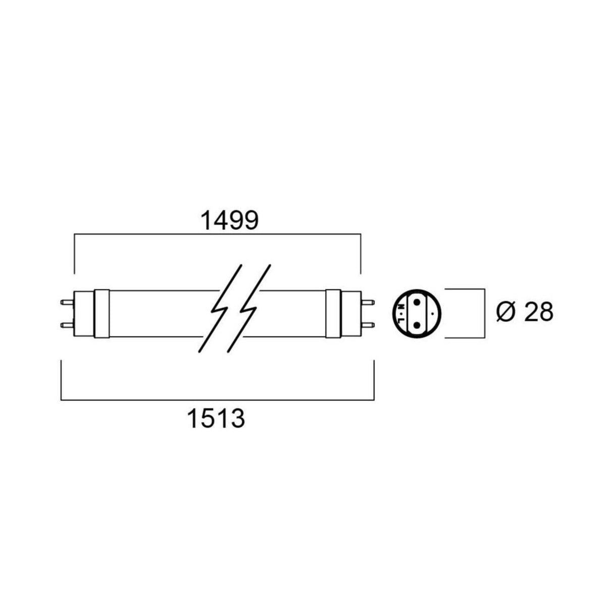 Led - Valoputki T8 Superia T8 Uo 22,2W 4K 1500 4100Lm 75K [4941354] |