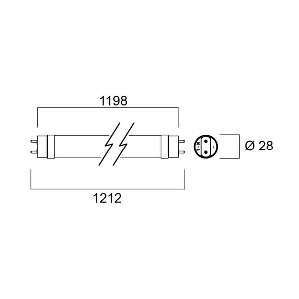 Led - Valoputki T8 Superia T8 Uo 16,8W 4K 1200 3100Lm 75K [4941351] |