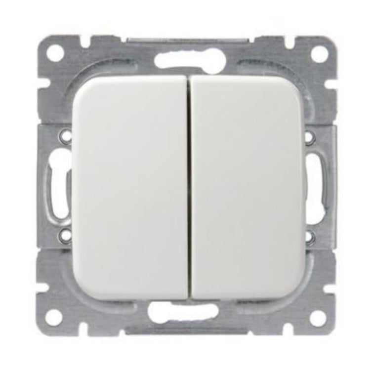 Kytkin Jussi 5/16Ax/250V/Ip21 Ukj 2X Val [2106065] |