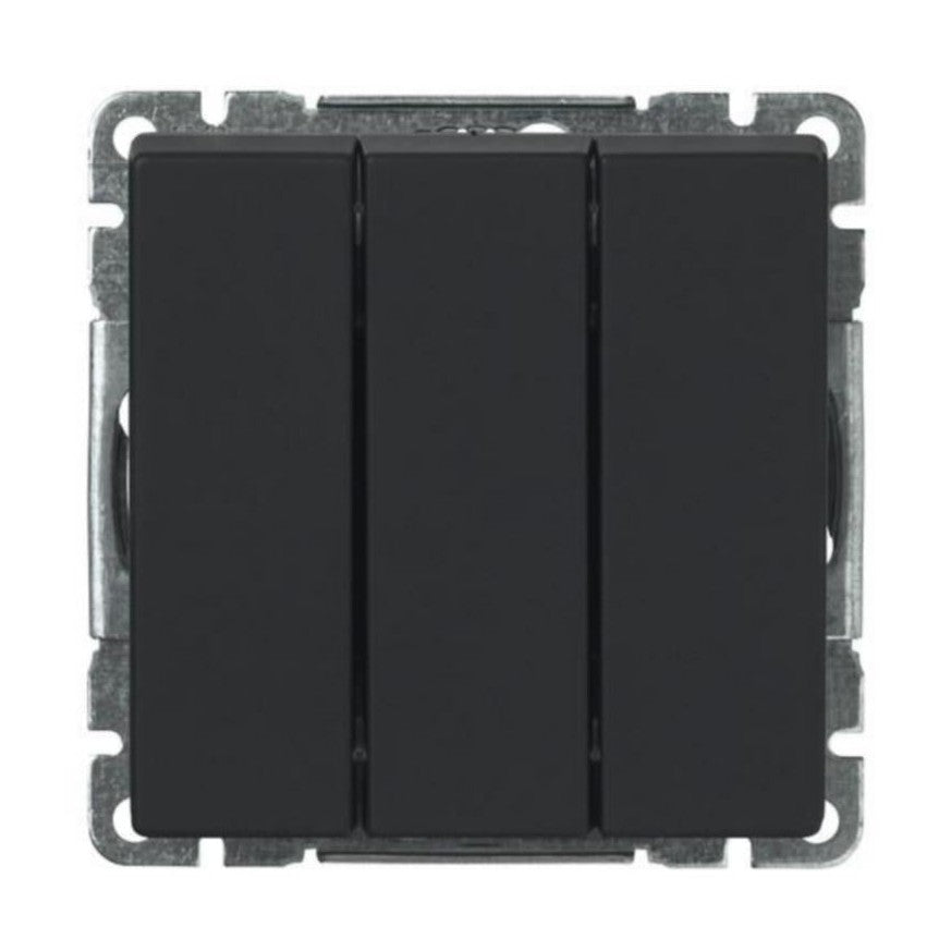 Kytkin Impressivo 1+1+1/16Ax/250V/Ip21Ukj 0X Mus [2106098] |