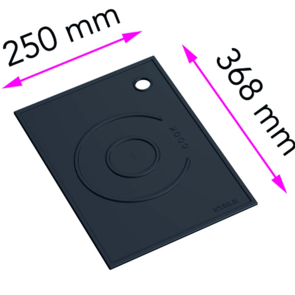 Silikonialusta Stala COOK-1 250x368 mm musta [5922400]
