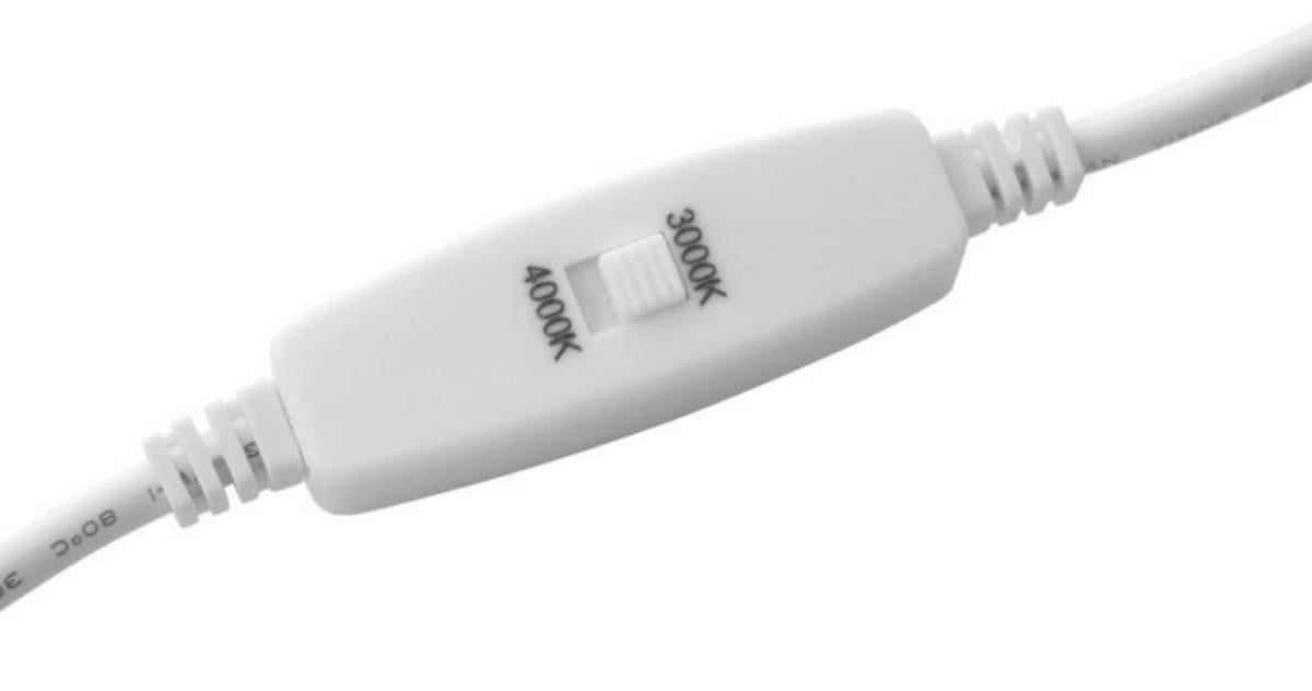 Alasvalo A2FDUB Airam Flat R Duo 175 IP44 12W 830/840 DIM WH 4146519