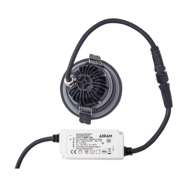 Alasvalo A1COMD Airam Compact Outdoor IP65 830 musta [4146550] |