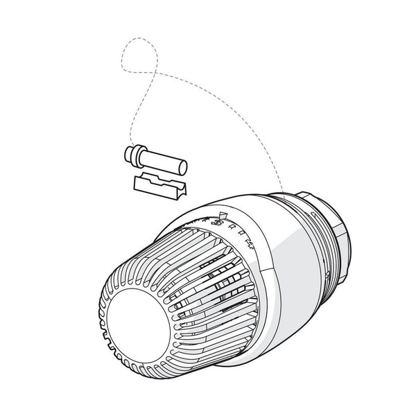 Termostaattiosa Irtoanturilla 1M Oras Stabila - 446301 [4032611] |