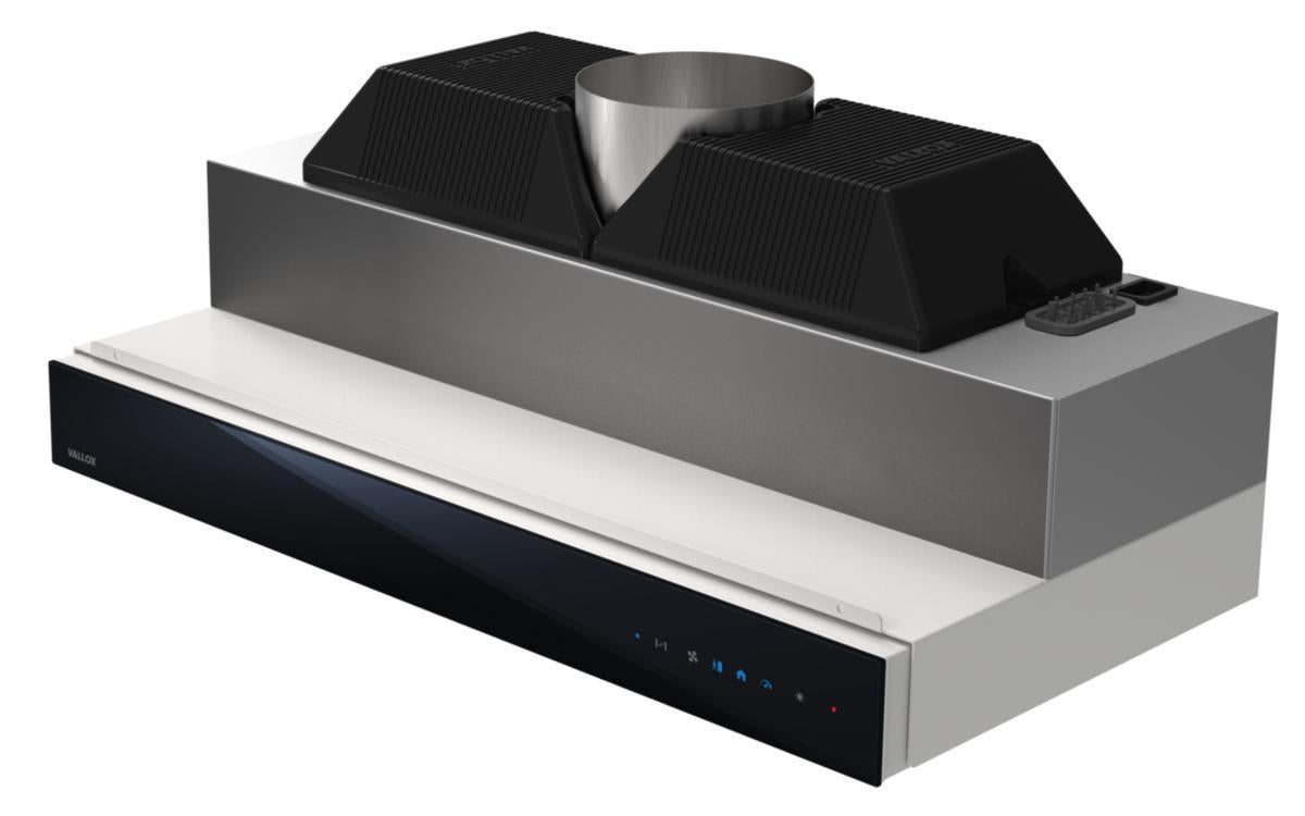 Liesikupu Säädinkupu Vallox Delico Ptd Ac 500 Musta 7911301