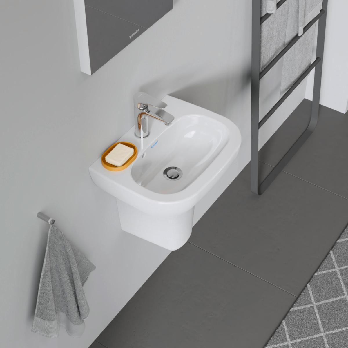 Pesuallas Duravit D-Code 450x340 mm 7054500002 [5617028]