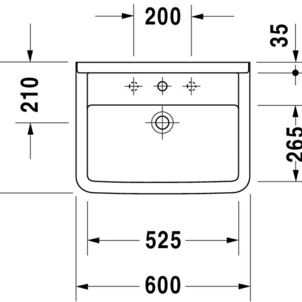Duravit Pesuallas Starck 3 [5617013]