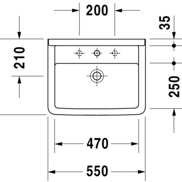 Duravit Pesuallas Starck 3 [5617014]