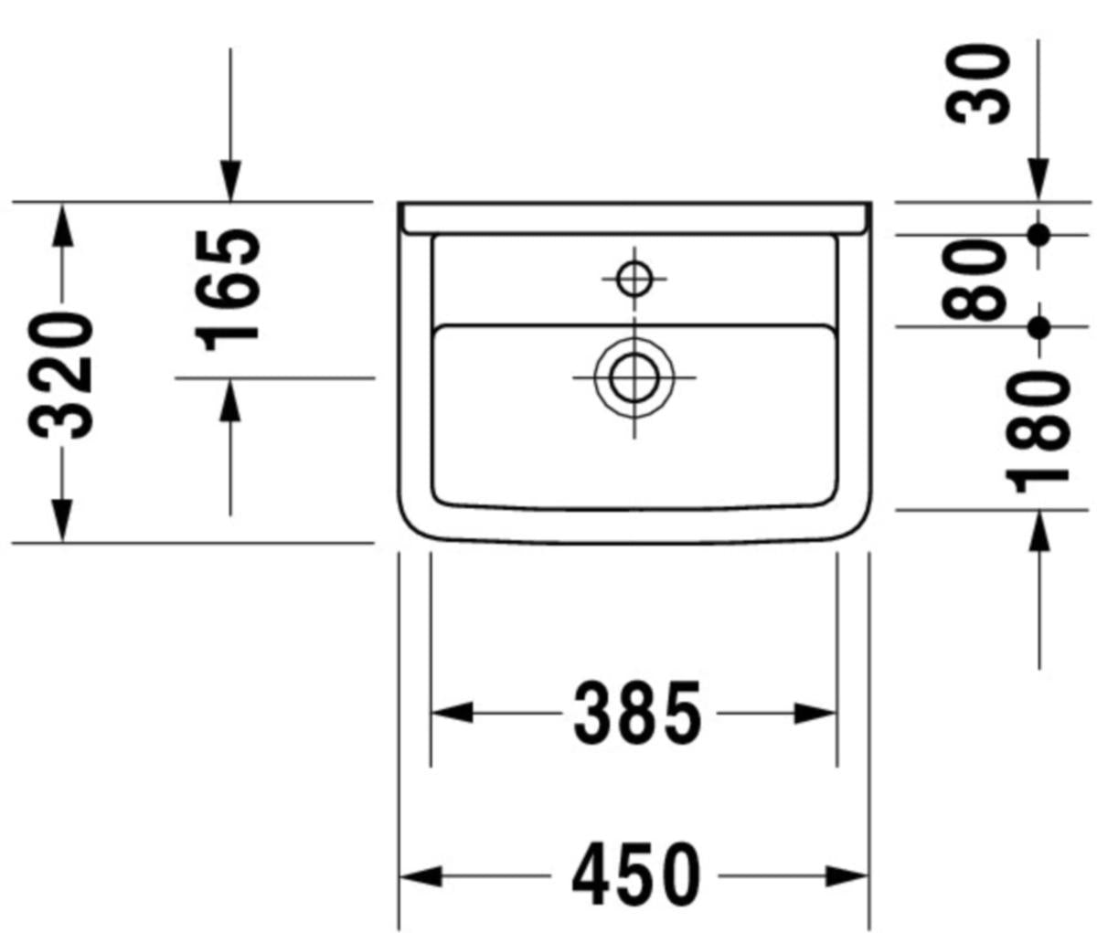 Duravit Pesuallas Starck 3 [5617017]