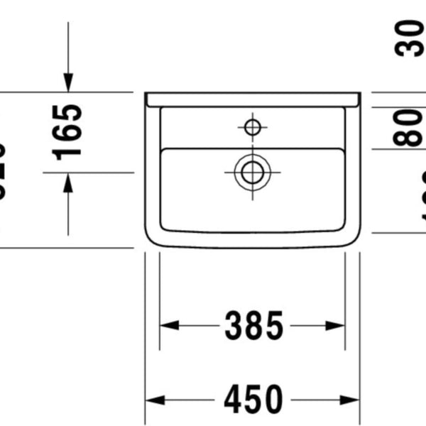 Duravit Pesuallas Starck 3 [5617017]