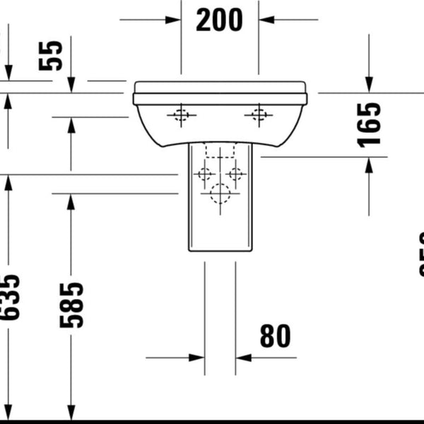 Duravit Pesuallas Starck 3 [5617017]