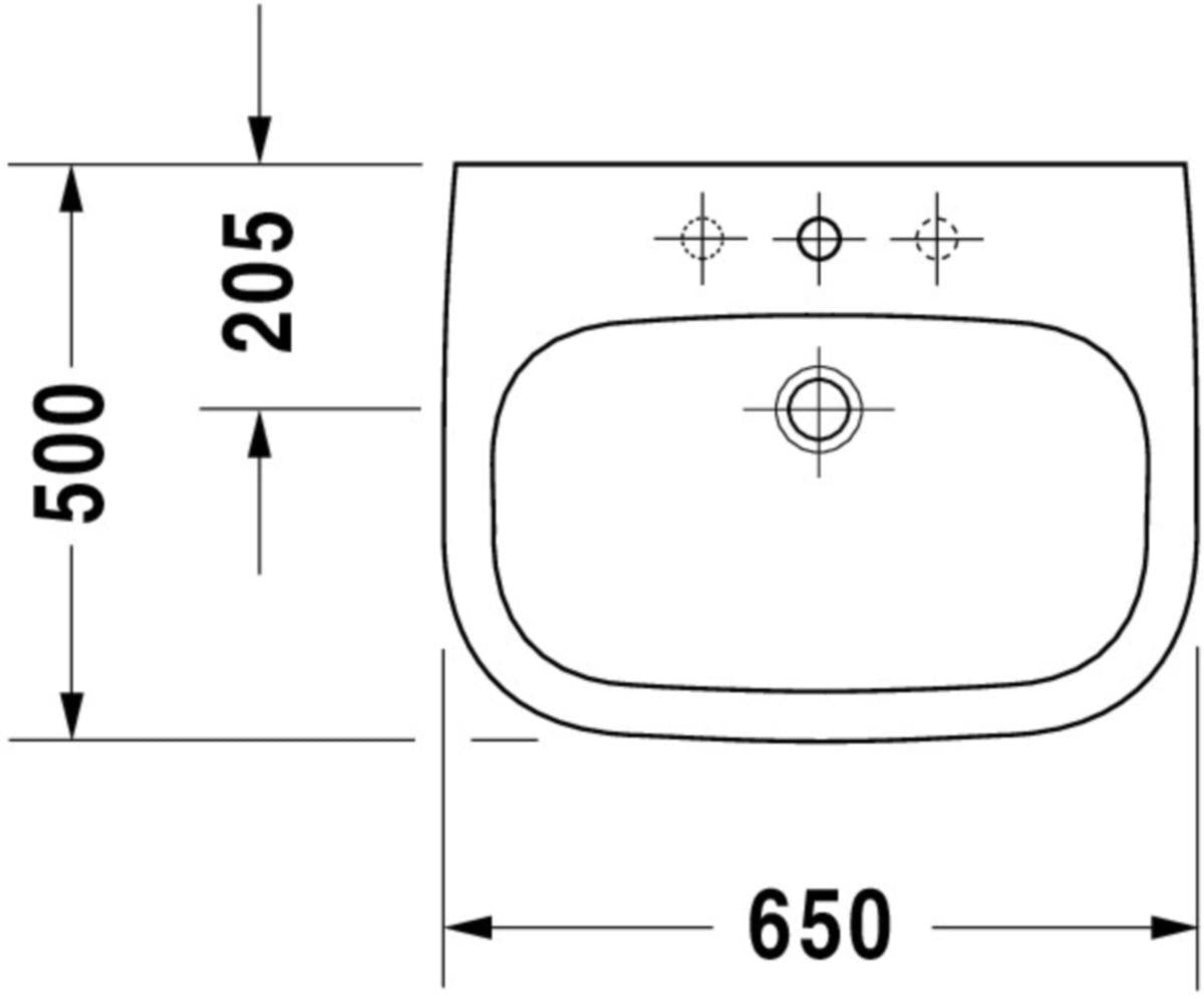 Duravit Pesuallas D-Code [5617024]