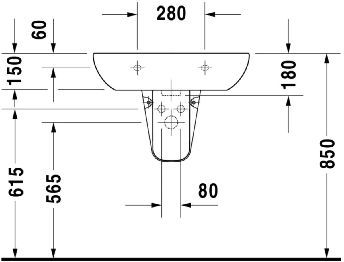 Duravit Pesuallas D-Code [5617024]