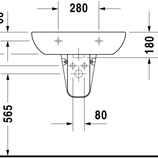 Duravit Pesuallas D-Code [5617024]