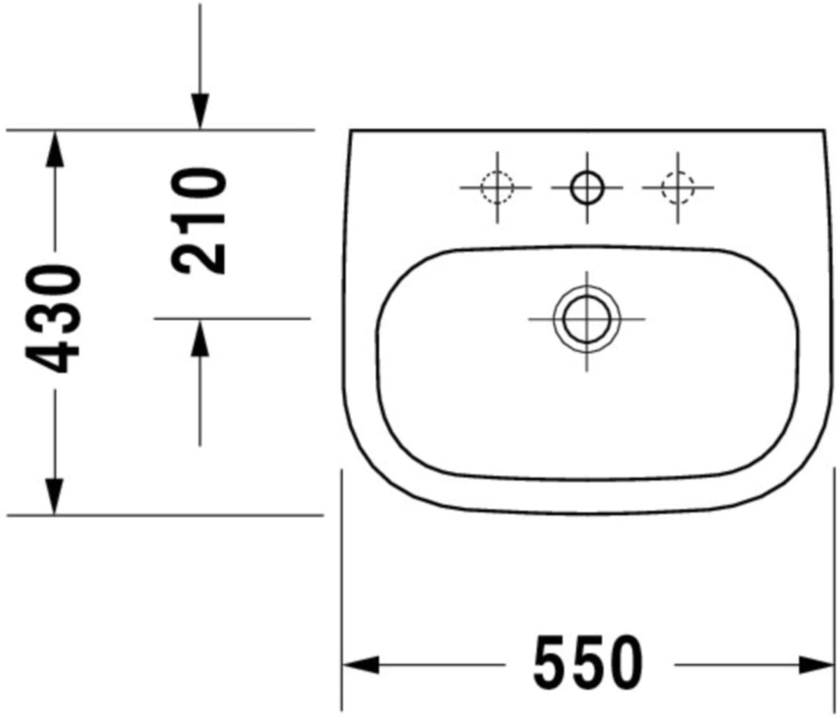 Duravit Pesuallas D-Code [5617026]