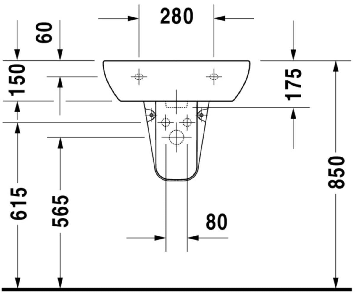 Duravit Pesuallas D-Code [5617026]
