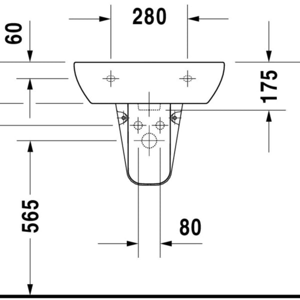 Duravit Pesuallas D-Code [5617026]