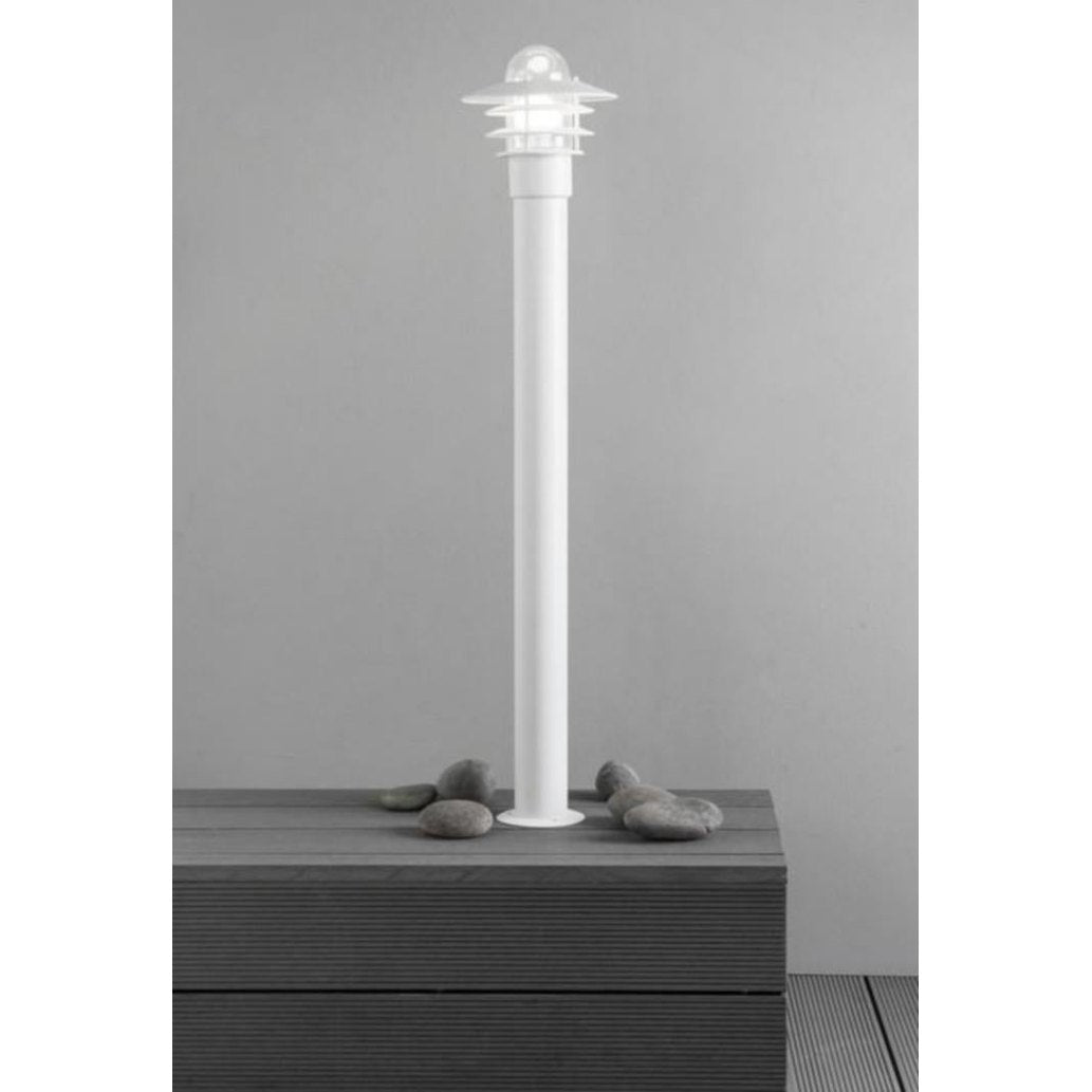 Pihapiirivalaisin Airam käpylä bollard Pihapiirival IP44 E27 glc wh H1100 [4107605]