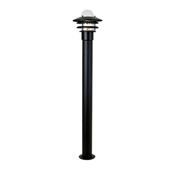 Pihapiirivalaisin Airam käpylä bollard Pihapiirival IP44 E27 glc bk H1100 [4107608]