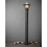 Pihapiirivalaisin Airam käpylä bollard Pihapiirival IP44 E27 glc bk H1100 [4107608]