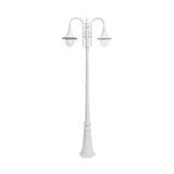 Pihapiirivalaisin Airam kartano trumpet pole Pihapiiriv trumpetpole IP44 2XE27 pcc wh [4116405]
