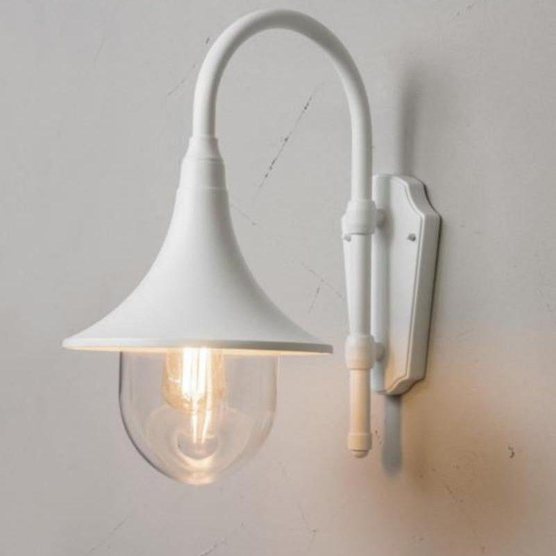 Seinävalaisin Kartano Trumpet Ip44 E27 Pcc White [4116403] |