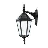 Seinävalaisin Kartano Down Ip44 E27 Glc Bklack [4107175] |