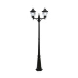 Pihapiirivalaisin Airam kartano pole twin Pihapiirival IP44 2XE27 glc bk [4116402]