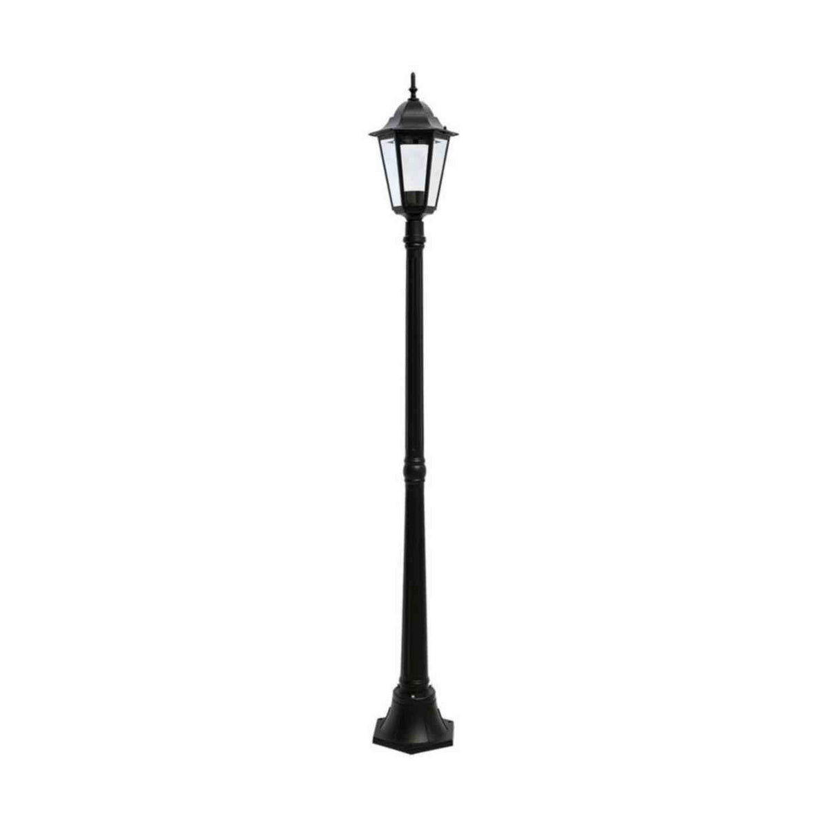Pihapiirivalaisin Airam kartano pole IP44 E27 glc bk [4116400]