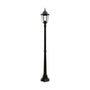 Pihapiirivalaisin Airam kartano pole IP44 E27 glc bk [4116400]