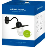 Seinävalaisin Ulko Arvika Arvika Ip44 E27 60W Musta [4107298] |