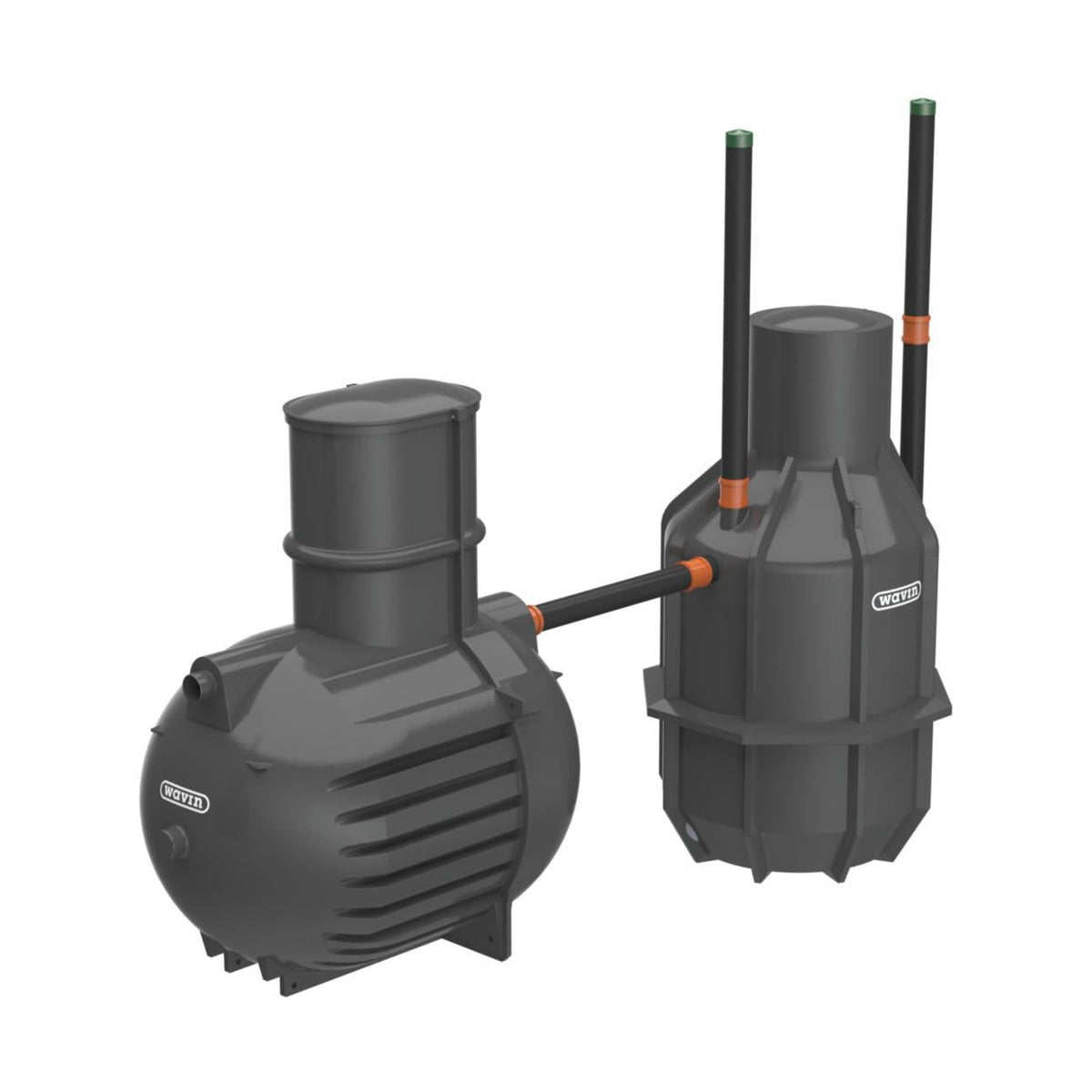 Harmaavesipuhdistamo Bio-Rami 1000 WAVIN-LABKO 3068375 3629007