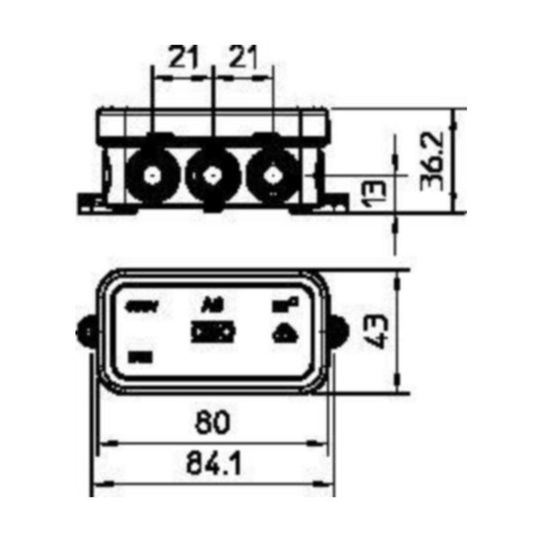 Jakorasia Obo A6 Hf Rw.Pe. Ip55. 2.5Mm .Val [1627131] |