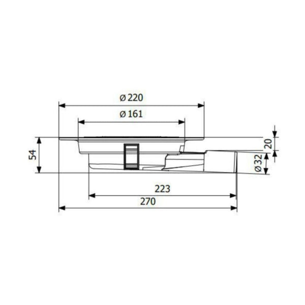 Lattiakaivo Kuivakaivo Purus Minimax 32/150 Mm [3308898] |